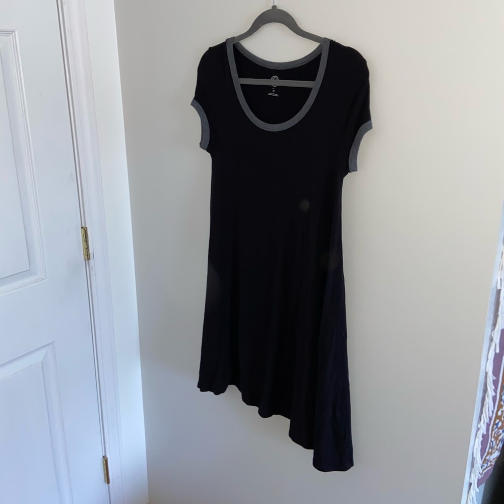 Black T-shirt Dress